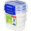Sistema sistema Frischhaltedosen Set KLIP IT PLUS 3 x 400 ml blau