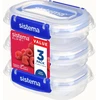 Sistema sistema Pojemniki do przechowywania komplektas KLIP IT PLUS 3 x 180 ml mėlyna