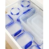 Sistema sistema Pojemniki do przechowywania komplektas KLIP IT PLUS 3 x 180 ml mėlyna