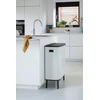 Brabantia atkritumu tvertne Bo Touch Hi, 2x30l, balta