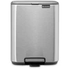 Brabantia atkritumu tvertne ar pedāli Bo, 7l, matt steel FPP