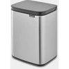 Brabantia Bo Waste Bin, 4L - Matt Steel Fingerprint Proof