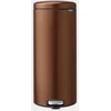 Brabantia Šiukšliadėžė su pedalu NewIcon, 30 litrų, šiltos bronzos spalvos