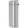 Brabantia Waste Bin Touch Bin Nauja, perdirbama, 23+10 L plieno matinis
