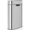 Brabantia Waste Bin Touch Bin Nauja, perdirbama, 23+10 L plieno matinis