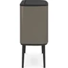 Šiukšlių dėžė Brabantia Bo Touch, 36 l, platinos spalvos