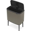 Šiukšlių dėžė Brabantia Bo Touch, 36 l, platinos spalvos