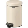 Brabantia Šiukšlių dėžė su pedalu „NewIcon“, 3 l, švelnios smėlio spalvos