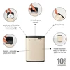 Brabantia Bo Waste Bin, 7L - Soft rusvai gelsvas