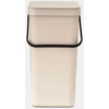 Šiukšliadėžė Brabantia Krepšys Sort & Go 16 L Soft rusvai gelsvas 251740