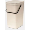 Šiukšliadėžė Brabantia Krepšys Sort & Go 16 L Soft rusvai gelsvas 251740