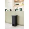 Brabantia 800023, 40 L, Kampinis, Pilkas, Pedalinis, 280 mm, 352 mm