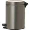 Brabantia Šiukšlių dėžė, NewIcon, 5L - Platinum