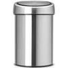 Brabantia Šiukšlių dėžė 3L Touch Bin®, matinis plienas