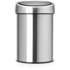 Brabantia Šiukšlių dėžė 3L Touch Bin®, matinis plienas