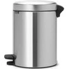 Brabantia Šiukšlių dėžė, NewIcon, 5L - Matt Steel