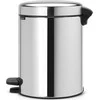 Šiukšliadėžė Brabantia 5 L, 11 26 21 chromo