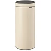 Šiukšliadėžė Brabantia Touch Bin New smėlio spalva