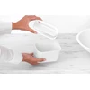Brabantia atkritumu tvertne MindSet, 150x86 mm, mineral fresh baltas