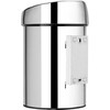 Brabantia lietimui jautrus šiukšliadėžė, 3 litrai, blizgantis plienas