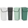 Brabantia Sort &amp; Go Waste Bin Jade Žalias 40 L