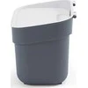 Šiukšlių dėžė CURVER READY, pilkos sp., 25 x 18,6 x 20,3 cm, 5 l