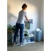 Šiukšlių dėžė CURVER READY, pilkos sp., 25 x 18,6 x 20,3 cm, 5 l