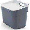 Šiukšlių dėžė CURVER READY, pilkos sp., 25 x 18,6 x 20,3 cm, 5 l