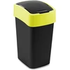 Keter CURVER ŠIUKŠLIADĖŽĖ „FLIP BIN” 25L /JUODA/ GELTONA