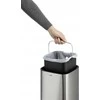 Šiukšliadėžė Durable DURABLE Sensor Abfalleimer NO TOUCH 35l metallic sidabrinis