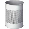 Durable Šiukšlių dėžė Apvali metalinė / ažūrinė šiukšliadėžė 15L ILGA 331010 pilka