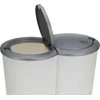 Excellent Houseware Atliekų rūšiavimo šiukšliadėžė plastikinis 2x25 l