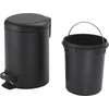 Šiukšliadėžė GEDY POTTY 320914, juoda, 3 l
