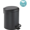 Šiukšliadėžė GEDY POTTY 320914, juoda, 3 l