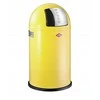 Wesco Šiukšliadėžė geltona 22l Pushboy Junior -