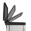Šiukšliadėžė Hailo Öko* uno Plus M stainless steel