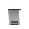 KETER ŠIUKŠLIADĖŽĖ COMPATTA STYLE STEEL 25L SIDABRINĖ
