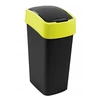 Keter CURVER ŠIUKŠLIADĖŽĖ „FLIP BIN” 45L /JUODA/ GELTONA