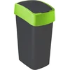 Keter CURVER ŠIUKŠLIADĖŽĖ „FLIP BIN” 45L /JUODA/ ŽALIA