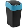 Keter CURVER ŠIUKŠLIADĖŽĖ „FLIP BIN” 25L /JUODA/ MĖLYNA
