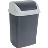 Šiukšliadėžė Maul kosz na śmieci 24 l Prostokątny Plastik Ciemny Pilka Baltas