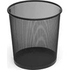 Orion Šiukšlių dėžė 6L metalinė juoda 26x28 cm