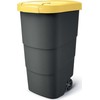Šiukšliadėžė Prosperplast geltona 90L (NBWB90-120C)