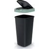 Prosperplast Šiukšliadėžė COMPACTA Q - smooth pilka 25l