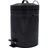 Trash can Ridder. juodas. 5 l