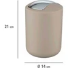 Garbage basket BRASIL, beige - 2 l, WENKO