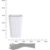 CANDY Baltas šiukšliadėžė - 6 L, WENKO