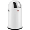 Šiukšliadėžė Wesco Pushboy Jr.22l balta matinė