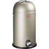 Šiukšliadėžė Wesco Šiukšliadėžė n. sidabrinė 33l Kickmaster Wesco