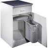 Šiukšliadėžė Wesco Šiukšliadėžė durims 19l pilka Vario 1 Wesco